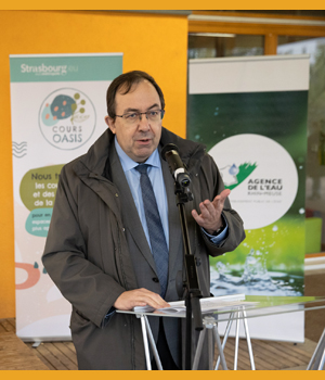 Marc Hoeltzel, directeur général de l’agence de l’eau Rhin-Meuse