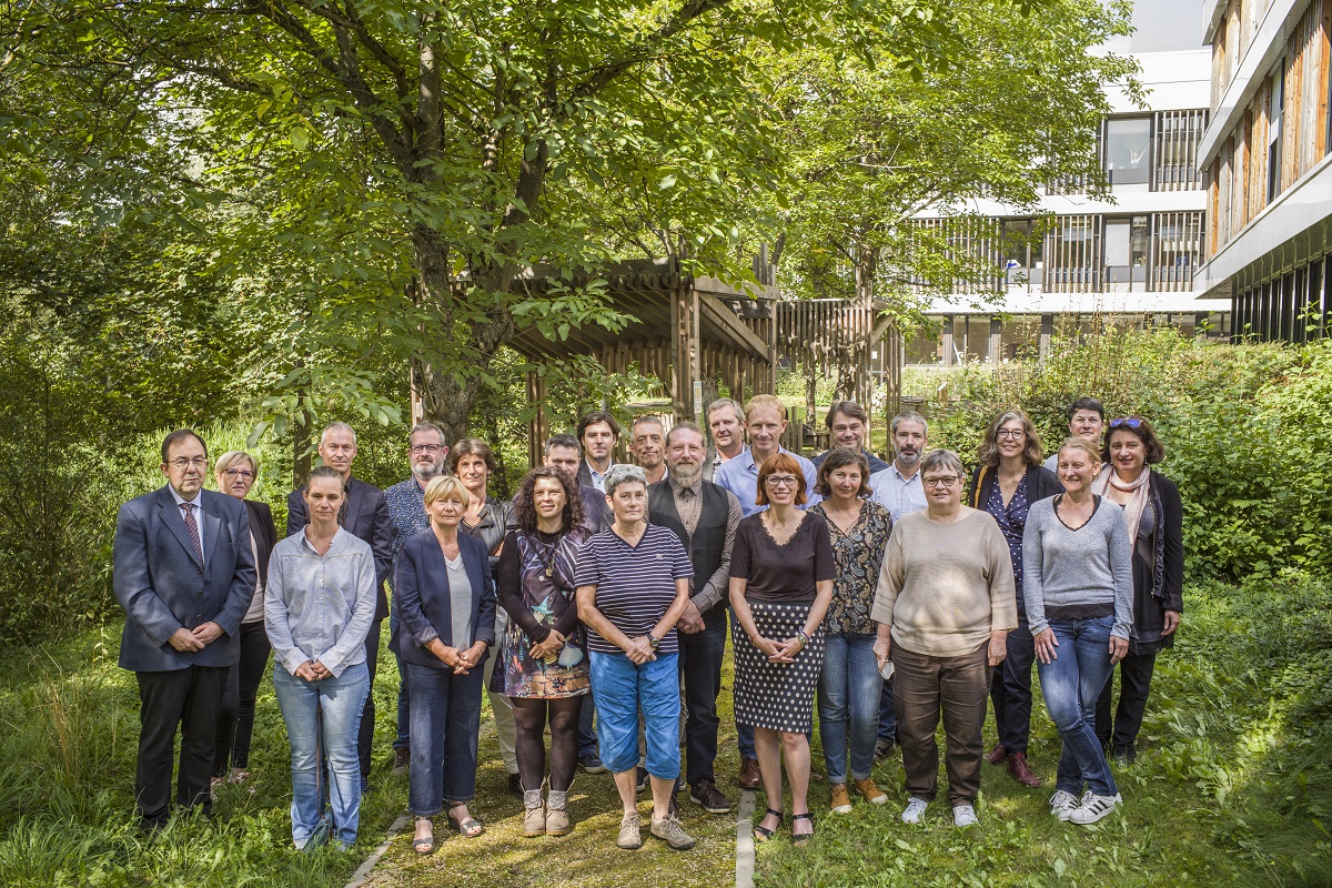 Photo de groupe du Conseil scientifique de l'agence de l'eau Rhin-Meuse