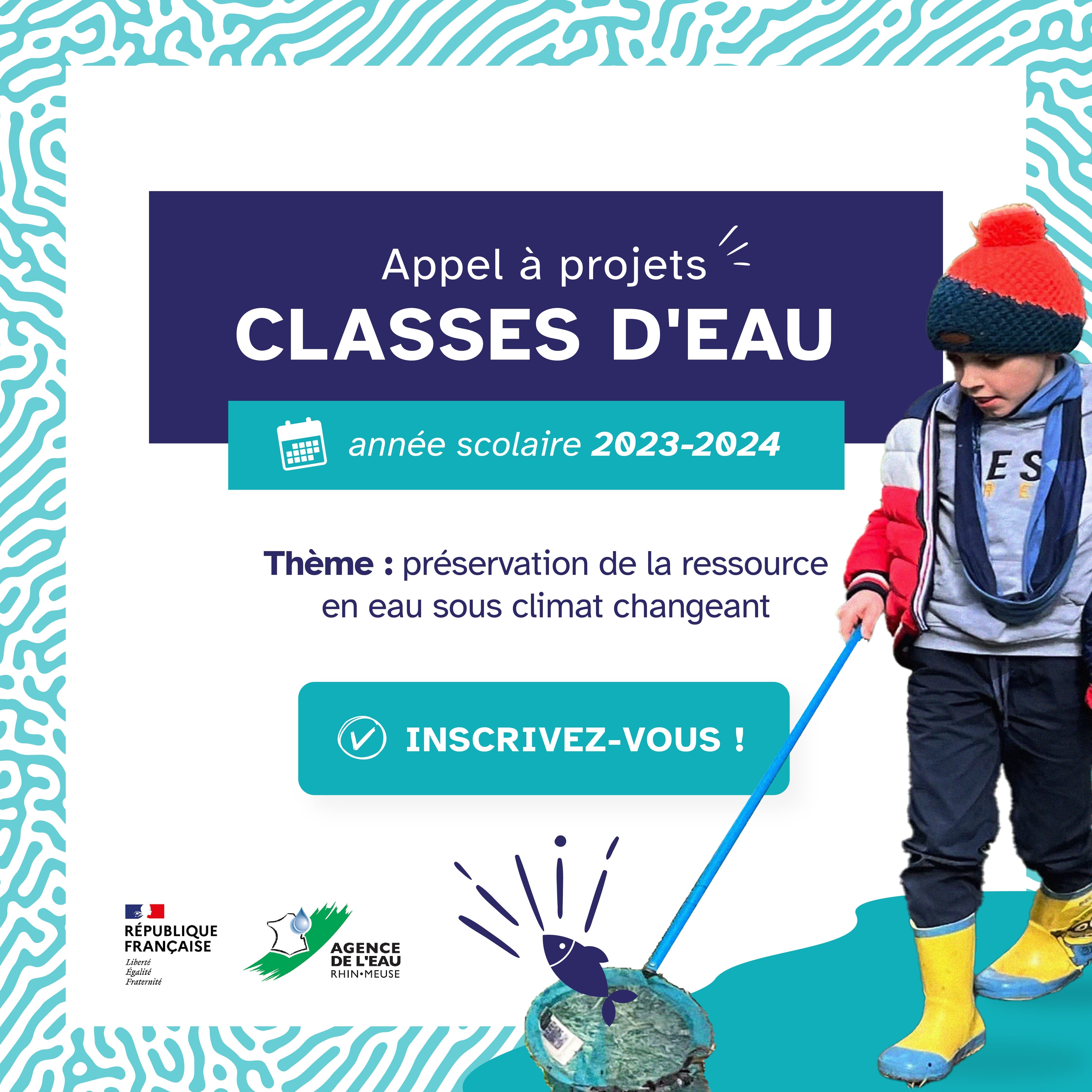 inscriptions classes d'eau