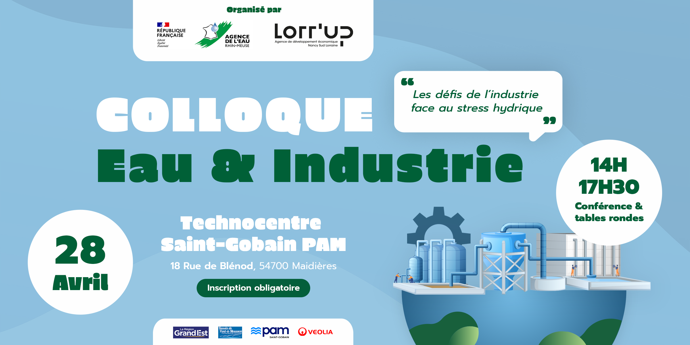 Colloque eau et industrie